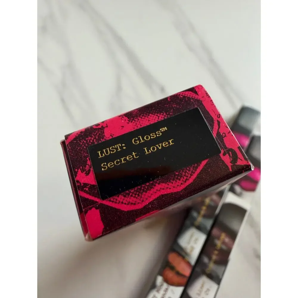 New Pat McGrath Labs Lip Makeup Bundle Gloss 2 Liners & Lipstick Lot